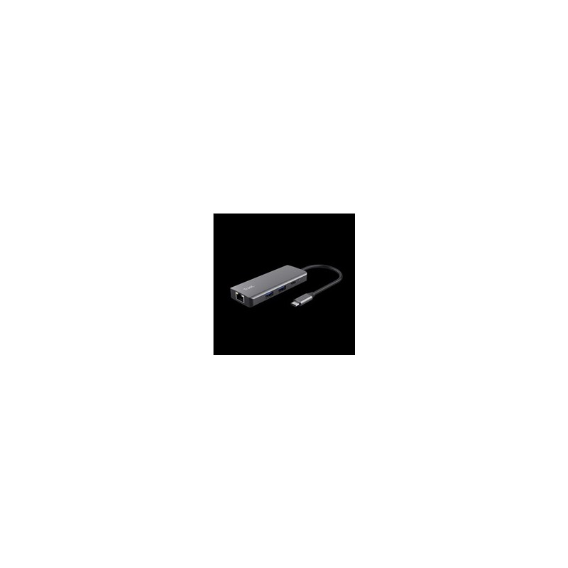 TRUST adaptér DALYX, 6-in-1 USB-C Multi-Port Adapter
