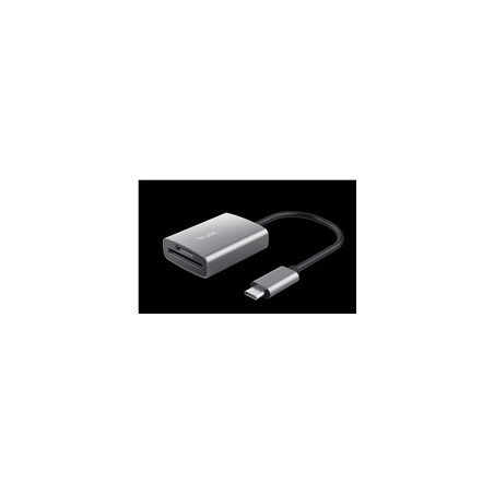 TRUST čtečka paměťových karet DALYX Fast, externí, USB-C, 8cm
