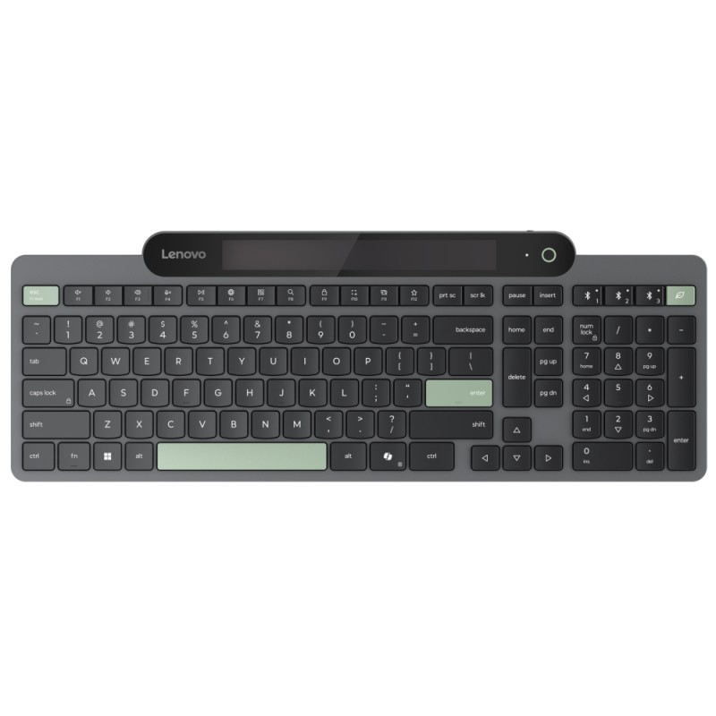 LENOVO klávesnice bezdrátová Self-Charging Bluetooth Keyboard - CZ