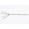 UTP kabel LYNX, Cat5E, drát, PVC, Dca, šedý, 100m
