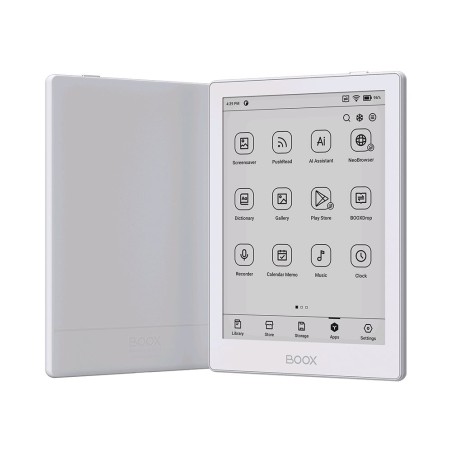 E-book ONYX BOOX GO 6, bílá, 6" Carta 1300, 32GB, Bluetooth, Android 11, E-ink displej