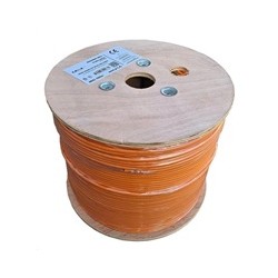 UTP kabel LEXI-Net Cat5E, drát, LS0H B2ca-s1a,d0,a1, oranžový, 500m, cívka