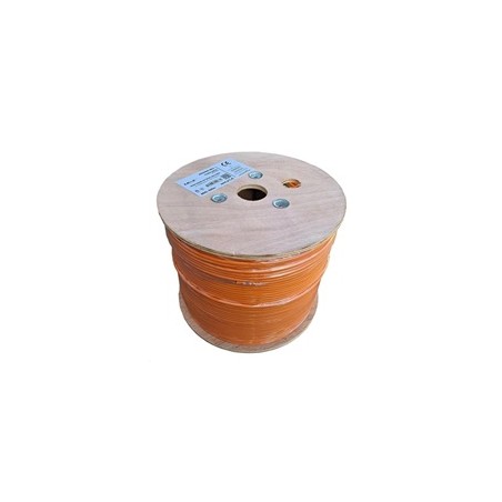 UTP kabel LEXI-Net Cat5E, drát, LS0H B2ca-s1a,d0,a1, oranžový, 500m, cívka