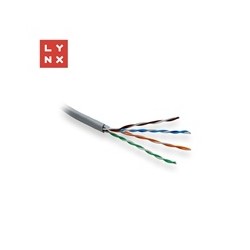 LYNX UTP kabel Cat5e, PVC (Eca), celoměděný, vnitřní , šedý, box 305m