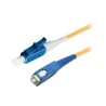 Simplexní patch kabel SM 9/125, OS2, LC-SC, LS0H, 1m