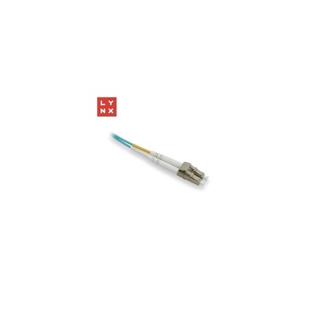 LYNX duplexní patch kabel MM, OM3, LC/LC, 50/125µm, 10m