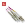 LYNX duplexní patch kabel MM, OM4, LC/SC, 50/125µm, 1m