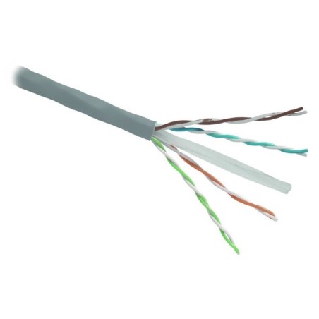 UTP kabel PlanetElite, Cat6, drát, PVC, Dca, šedý, 305m
