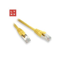 LYNX FTP patch kabel Cat5e PVC, CCA, 3m, žlutý