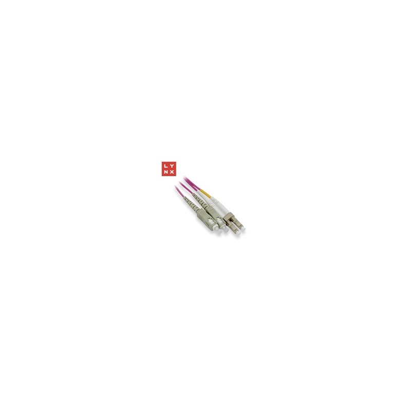 LYNX duplexní patch kabel MM, OM4, LC/SC, 50/125µm, 2m