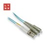 LYNX duplexní patch kabel MM, OM3, LC/SC, 50/125µm, 15m