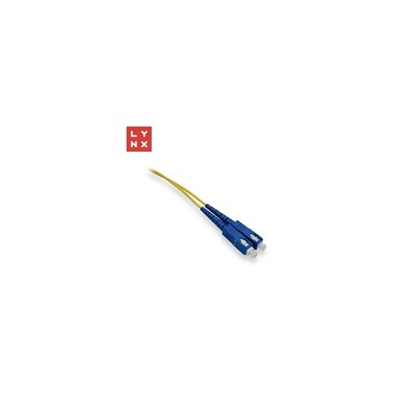LYNX duplexní patch kabel SM, OS2, SC/SC, 9/125µm, 1m