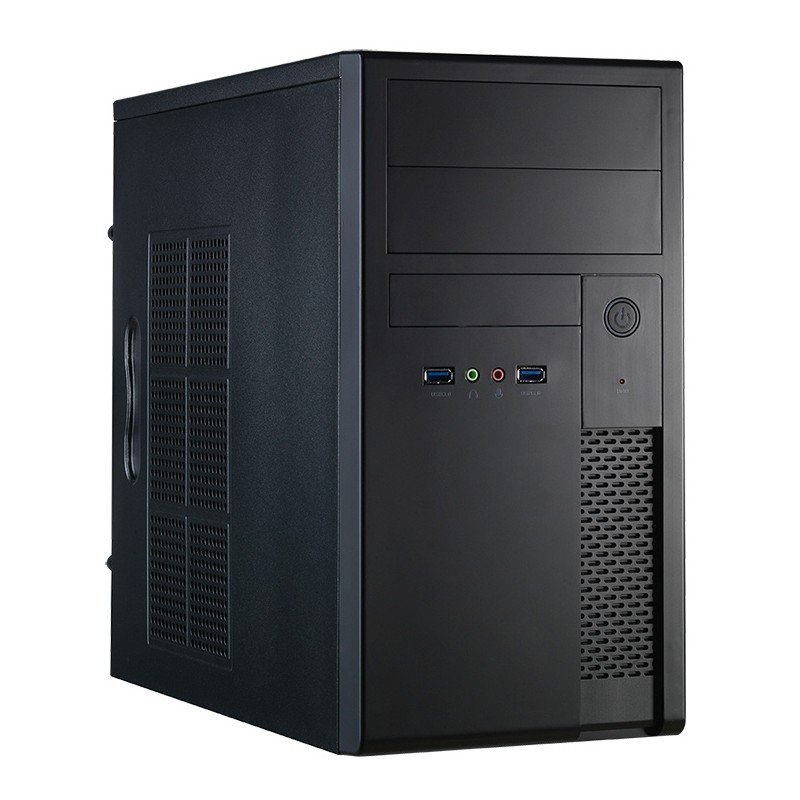 CHIEFTEC skříň Mesh Series/Minitower, XT-01B-OP, Black, USB 3.0, bez zdroje