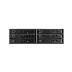 CHIEFTEC SATA Backplane CMR-625, 1x 5,25" bay for 6x 2,5" HDDs/SDDs