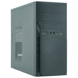 CHIEFTEC skříň Elox Series / Minitower, HO-12B-OP, Black, bez zdroje
