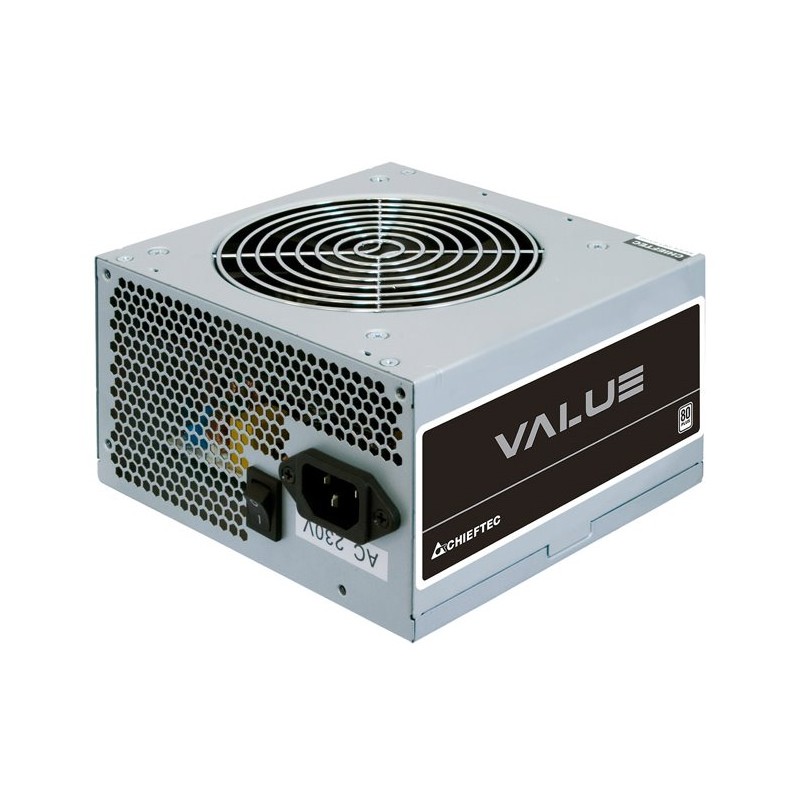 CHIEFTEC zdroj Value, APB-400B8, 400W, ATX-12V V.2.3 , PS-2 type with 12cm Fan, Active PFC, 230V
