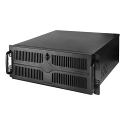 CHIEFTEC skříň Rackmount 4U ATX/mATX, UNC-409S-B-OP, bez zdroje, černá