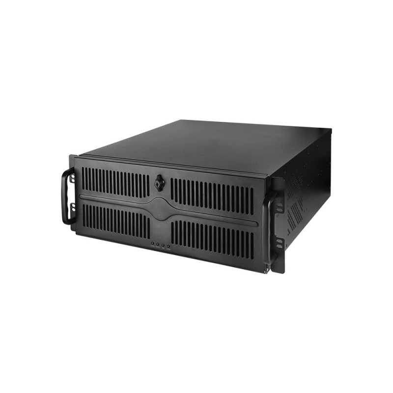 CHIEFTEC skříň Rackmount 4U ATX/mATX, UNC-409S-B-OP, bez zdroje, černá