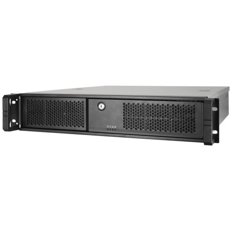 CHIEFTEC skříň Rackmount 2U mATX/ATX, UNC-209S-B, 400W PSU, Black