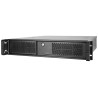 CHIEFTEC skříň Rackmount 2U mATX/ATX, UNC-209S-B, 400W PSU, Black
