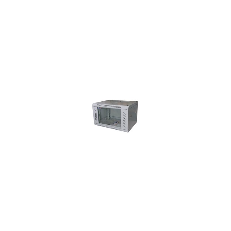 LEXI-Net 19" nástěnný rozvaděč 6U 600x450 - rozložený