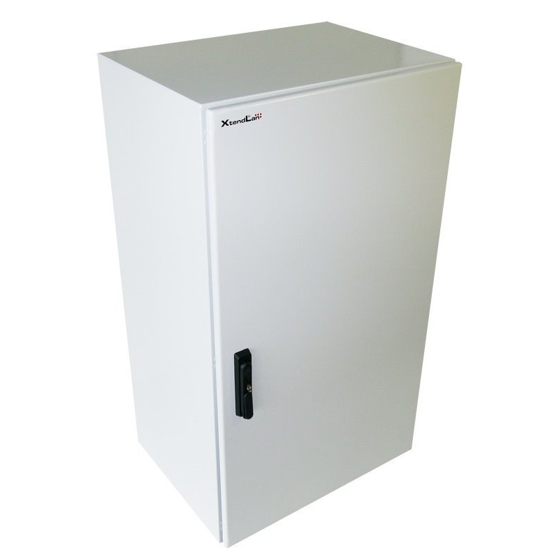 XtendLan 19" venkovní vodotěsný rozvaděč 22U 600x600 - krytí IP55, 3-bodový zámek