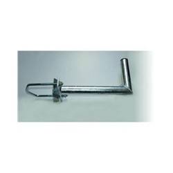 Držák antény na stožár do průměru 120mm s vinklem, délka 35cm