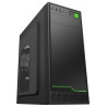 EUROCASE skříň ML N6-500B, Midi Tower, 1xUSB-C, 2xUSB 3.0, 2x audio, bez zdroje