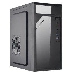EUROCASE skříň ML M6-590B, Midi Tower, 2x USB 3.0, 2x audio, bez zdroje