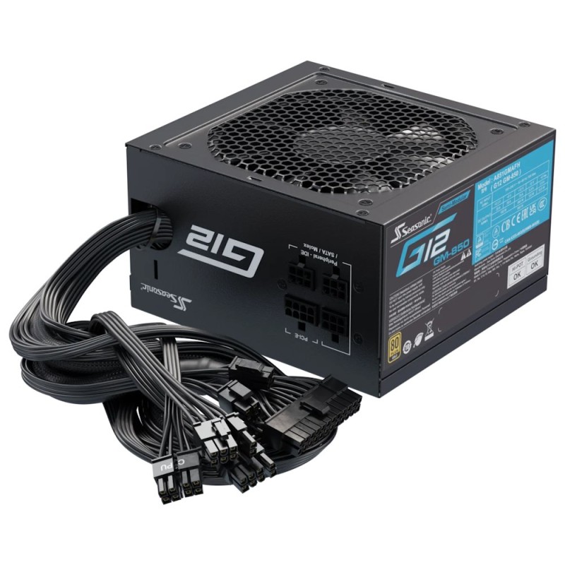 SEASONIC zdroj 850W G12-GM, 80+ Gold, 120mm