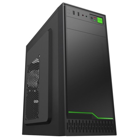EUROCASE skříň ML N6-500B, Midi Tower, 2x USB 3.0, 2x audio, bez zdroje