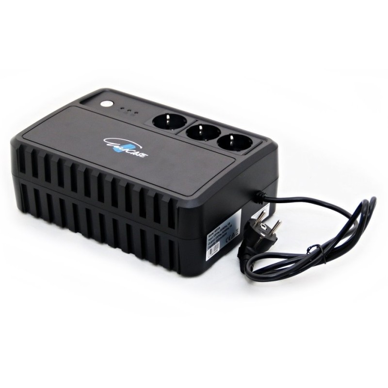 EUROCASE UPS EA200PRO+ 600VA pure sine wave (3x zásuvka)