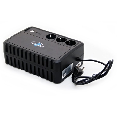EUROCASE UPS EA200PRO+ 600VA pure sine wave (3x zásuvka)