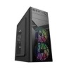 BAZAR - EUROCASE skříň ML N6-560B, ATX, 2x USB-A, 1x USB-C, 2x 120mm ARGB Fan, černá - Rozbaleno (Komplet)