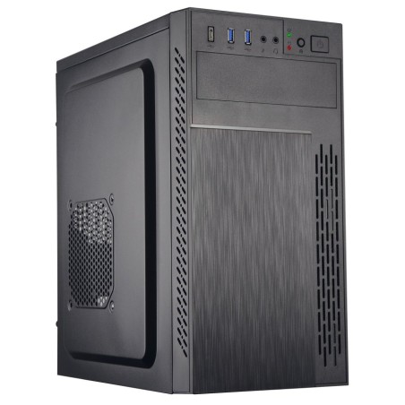 EUROCASE skříň ML M6-505B, Midi Tower, 1xUSB-C, 2x USB 3.0, 2x audio, bez zdroje