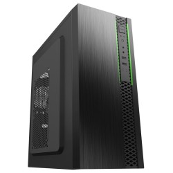 EUROCASE skříň ML N6-550B, Midi Tower, 2x USB 3.0, 2x audio, bez zdroje