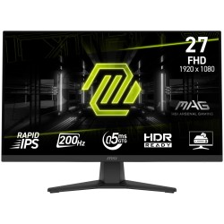 MSI LCD MAG 272F, 27", IPS, FHD, 200Hz, 0,5ms, Black