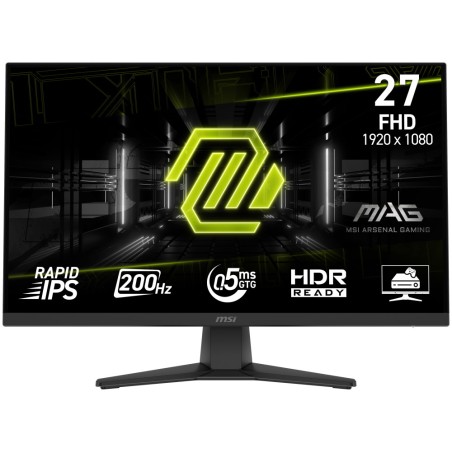 MSI LCD MAG 272F, 27", IPS, FHD, 200Hz, 0,5ms, Black
