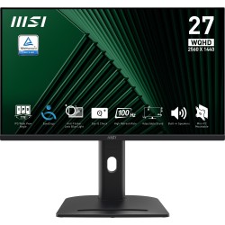 MSI LCD PRO MP275QPG, 27" 2560x1440, IPS, 100Hz, 4ms, VESA 100x100mm, N/A, Black
