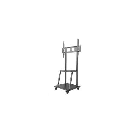 Manhattan univerzální TV vozík, Universal Heavy Duty TV Cart, 37" až 100" TV, černá