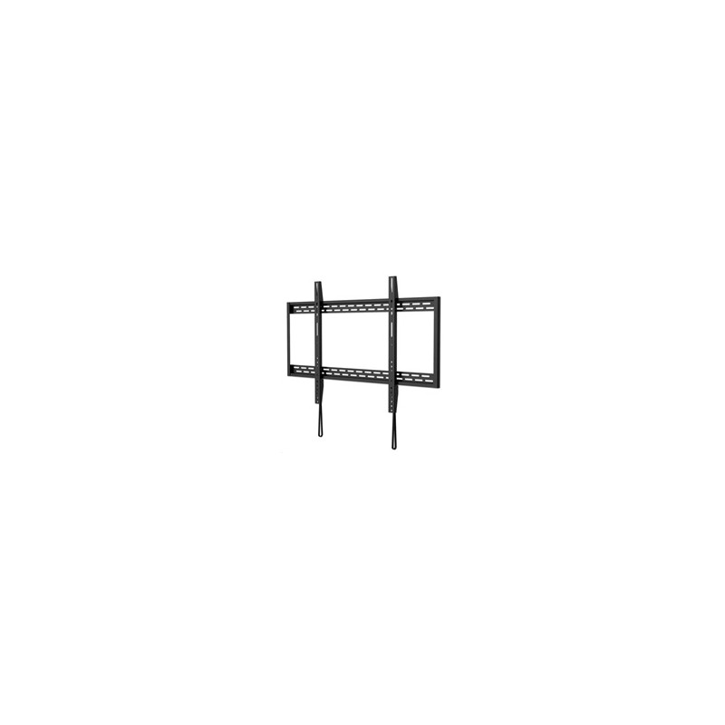 MANHATTAN nástěnný držák TV (60" to 100"), Heavy-Duty Low-Profile Large-Screen TV Wall Mount, pevný, tenký design, černá