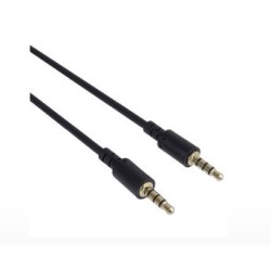 PremiumCord Kabel Jack 3.5mm 4 pinový M/M 1,5m pro Apple iPhone, iPad, iPod