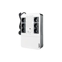 LEGRAND UPS Keor Multiplug 600VA/360W FR, Line-interactive, Tower, výstup 6x FR (CZ), USB nabíjení 1A