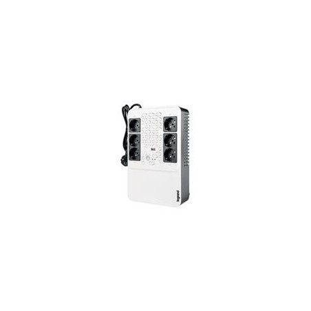 LEGRAND UPS Keor Multiplug 600VA/360W FR, Line-interactive, Tower, výstup 6x FR (CZ), USB nabíjení 1A