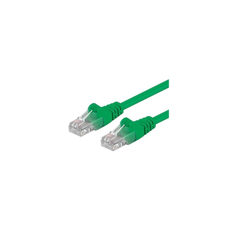 PremiumCord Patch kabel Cat5E UTP, délka 7m, zelená