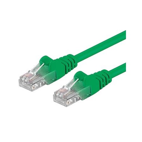 PremiumCord Patch kabel Cat5E UTP, délka 7m, zelená