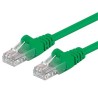 PremiumCord Patch kabel Cat5E UTP, délka 7m, zelená