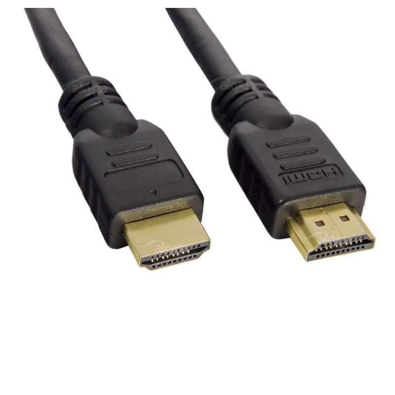 Akyga Kabel HDMI 1.4 (M), Full HD/4K 10.2Gbps, černý 10m