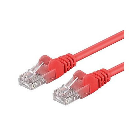 PremiumCord Patch kabel Cat5E UTP, délka 7m, červená