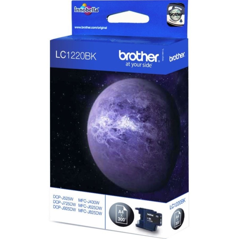 Brother LC-1220BK, cartridge black (300 str.)